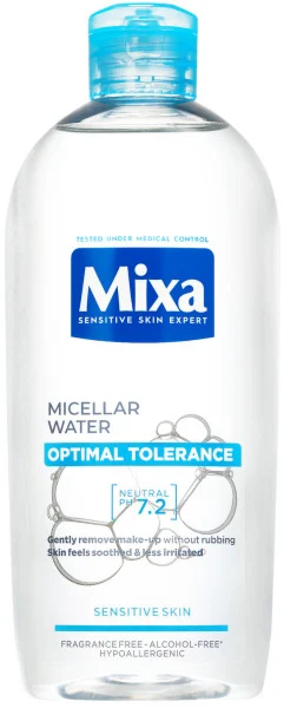Mixa Optimal Tolerance Micellás Víz Érzékeny és Reaktív Bőrre