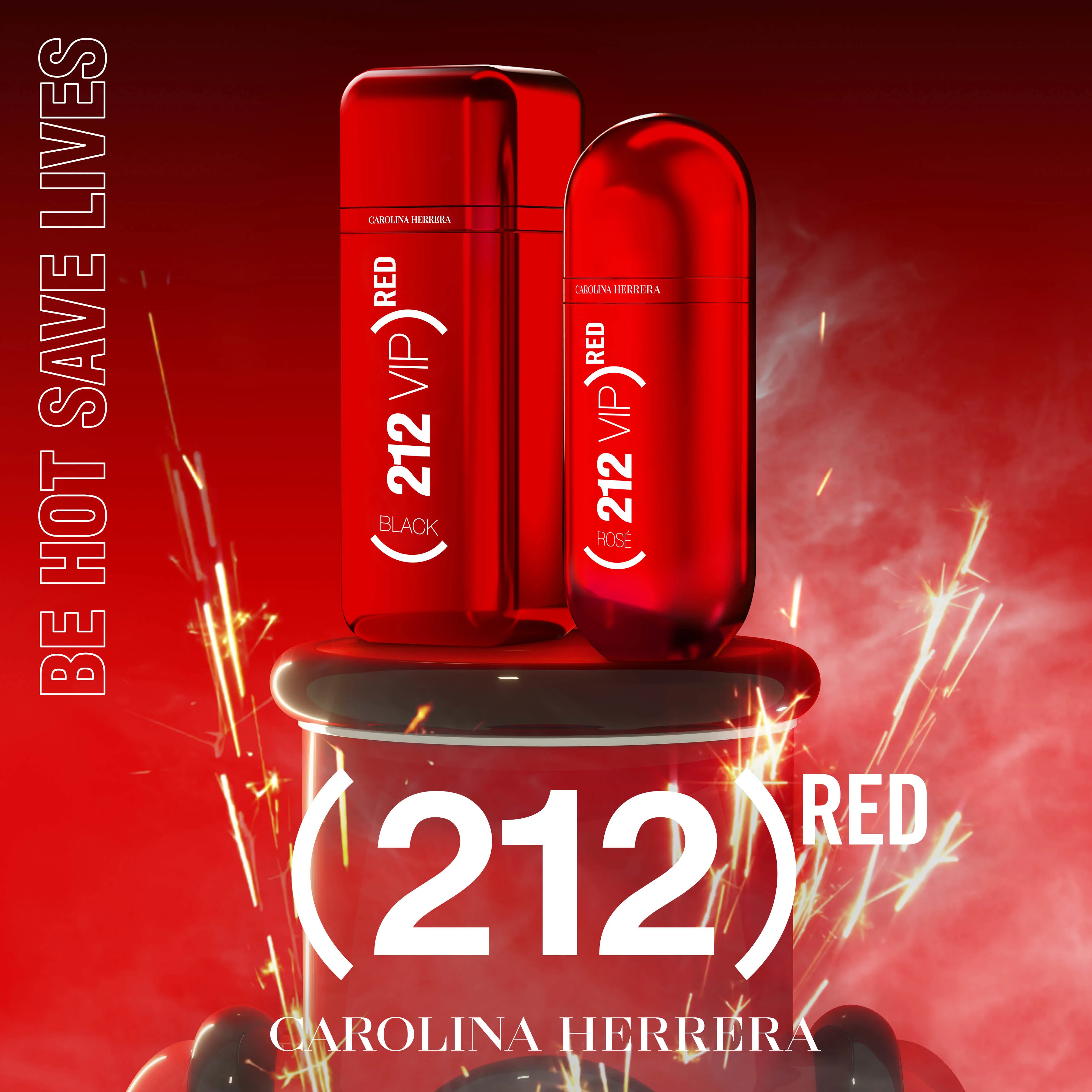 Carolina Herrera bevezeti a (212)RED VIP illatpárt (x)