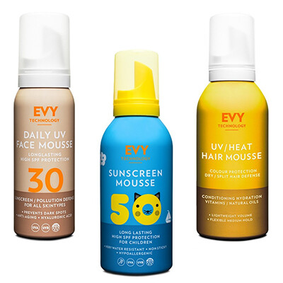 Újdonság: EVY high-tech bőrvédő habok