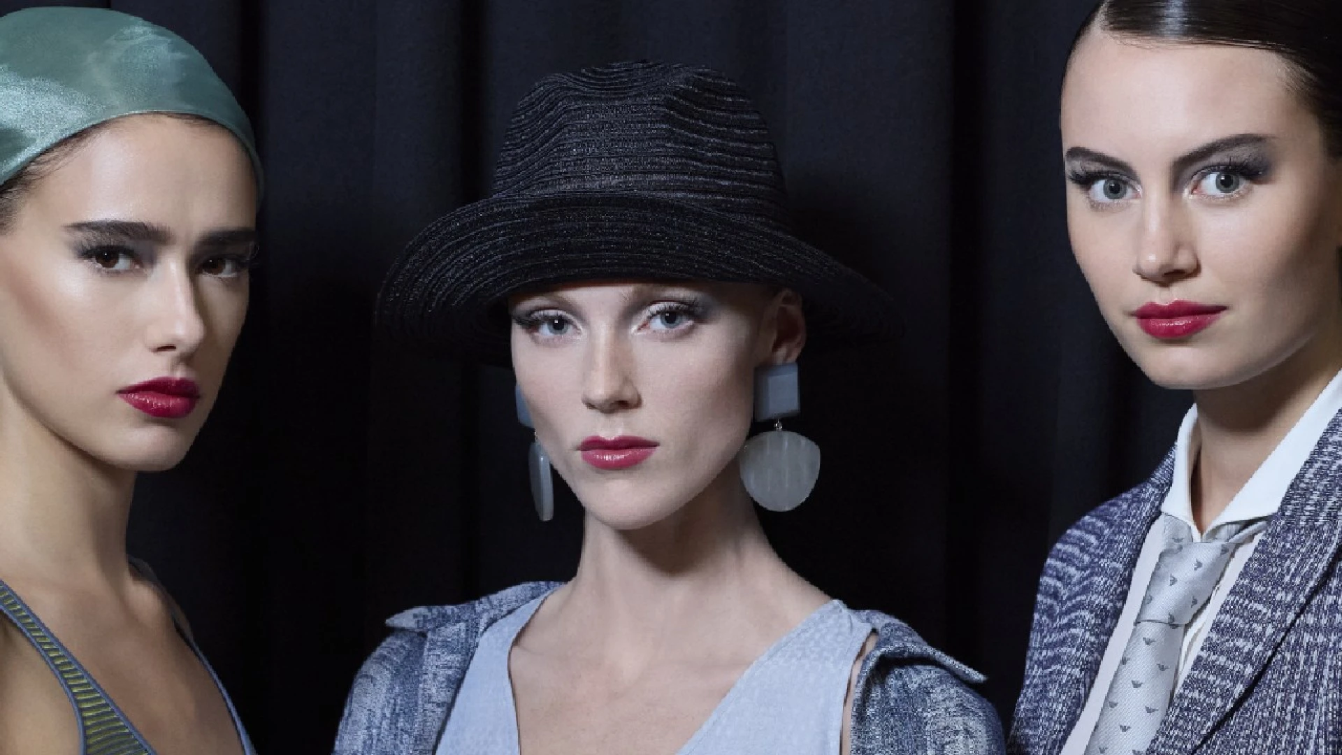 A Giorgio Armani bemutató sminktrendjei: fény és árnyék játéka
