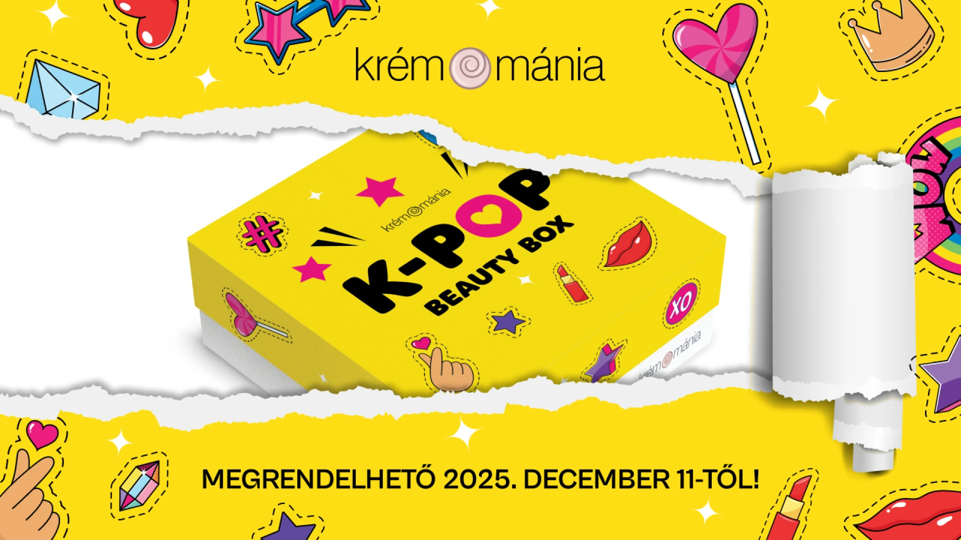 Fedezd fel a K-pop inspirálta 25. Krémmánia Beauty Boxot!