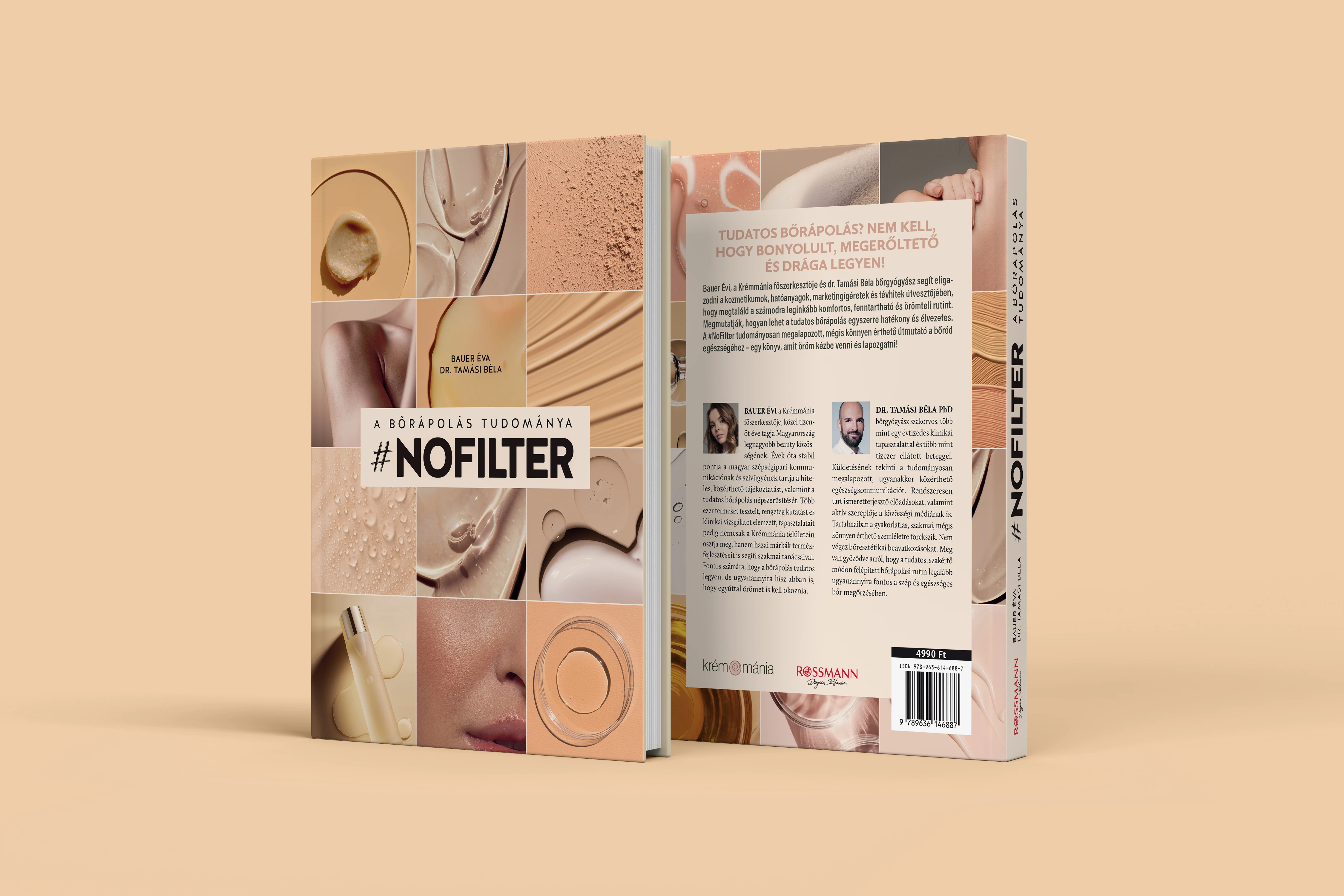 Megjelent a #NoFilter – A bőrápolás tudománya – Rossmann x Krémmánia könyv