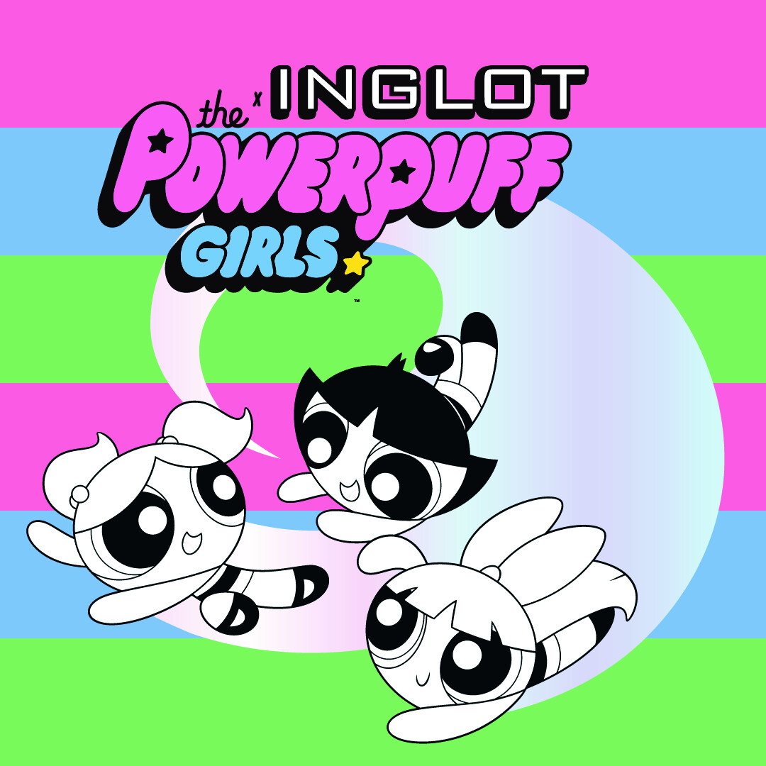 Érkezik az Inglot x Powerpuff Girls sminkkollekció