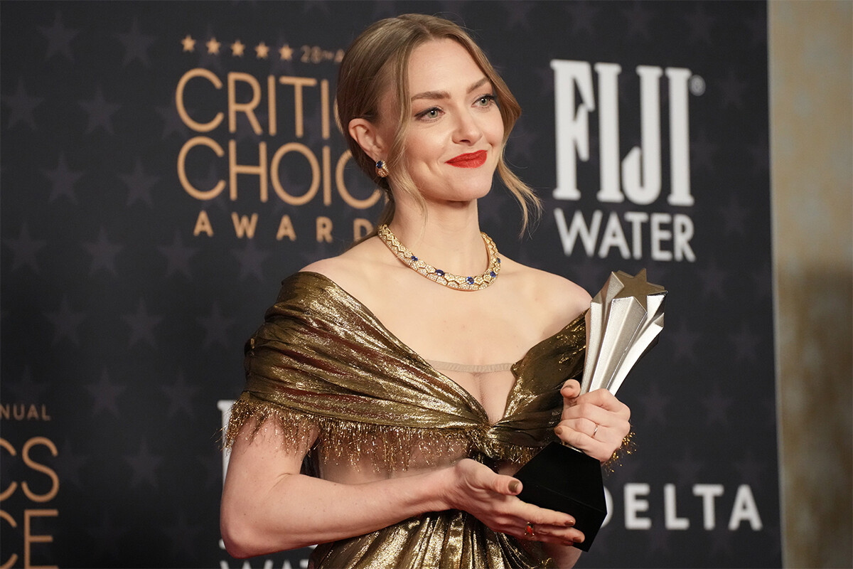 Íme a részletek Amanda Seyfried díjátadós sminkjéről, most már mi is elkészíthetjük, ha szeretnénk