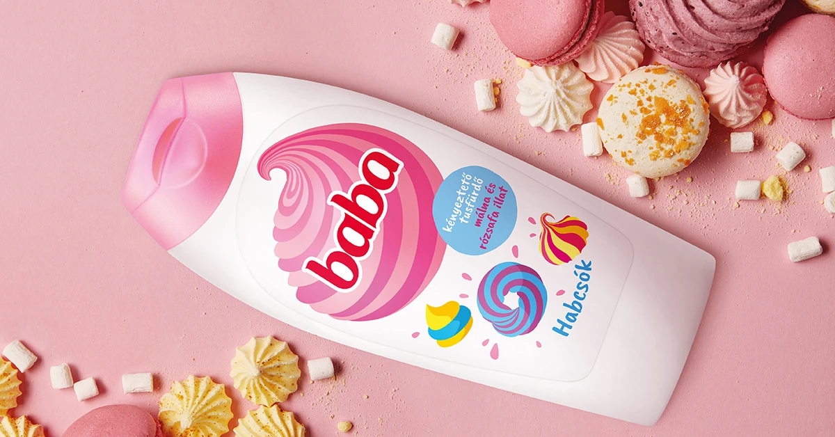 Újdonság: Baba Habcsók tusfürdő