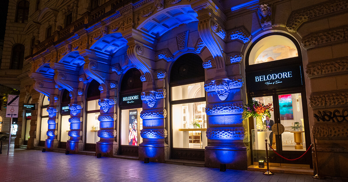 Új Belodore luxusparfüméria nyílt Budapesten