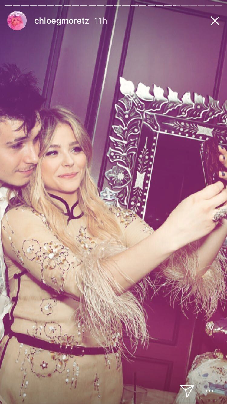 Brooklyn Beckham és barátnője egyensminkben partiztak