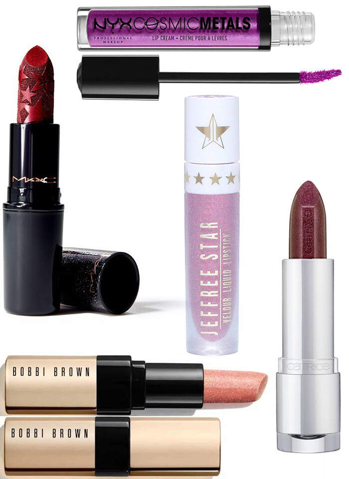 5 csillámos rúzs szilveszterre