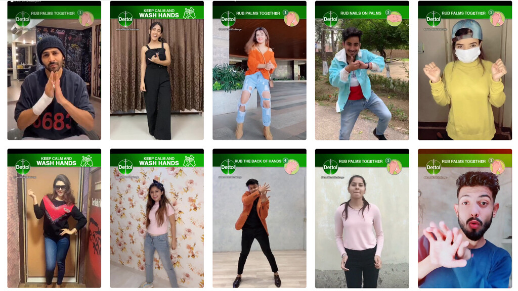 Letarolta a Tik Tok-ot a Dettol kézmosós kihívása