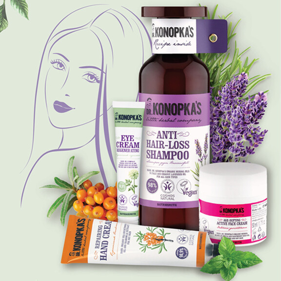 Dr. Konopka’s natúrkozmetikumok – Világsiker, egy szépasszony jóváhagyásával (x)