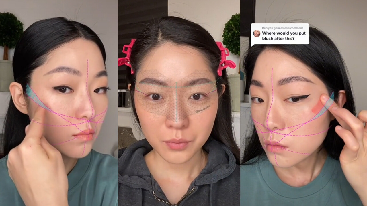 Filterekkel segíti a sminkelést a Tiktokker