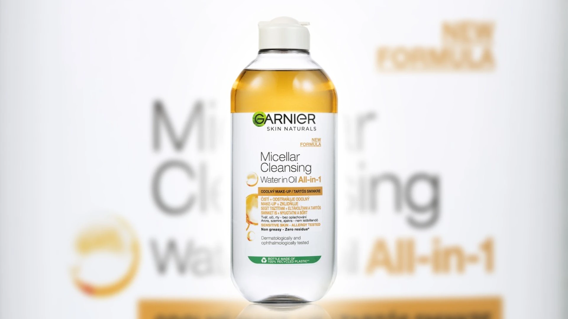 A Garnier új, kétfázisú micellás vize az argánolaj jótékony hatásait rejti magában (x)
