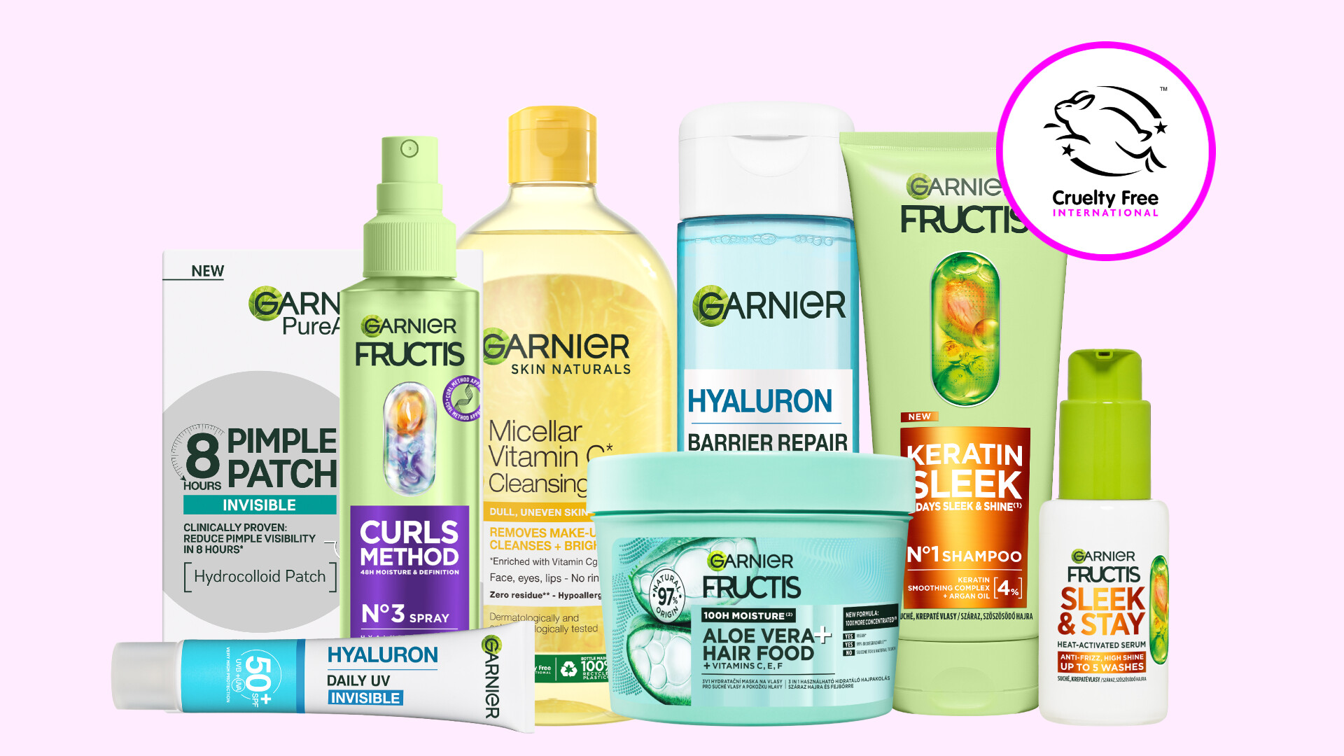 Garnier Cruelty Free: Állatkísérlet-mentes szépség a mindennapokban (x)