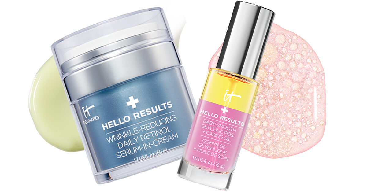 Retinolos szérumkrém és glikolsavas hámlasztó olaj – Új arcápolók az IT Cosmetics-nél