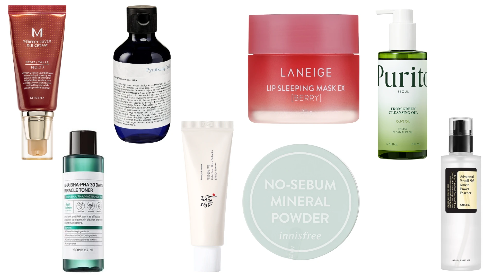 TOP koreai arcápoló kedvencek a Krémmánián