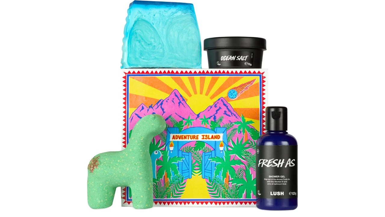 A kazettás magnó és a bakelit lemez is ihletet adott a Lush apák napi kollekciójához
