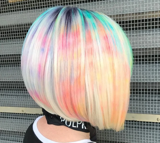 Márványos hajfestés borotvahabbal – Te bevállalnád?