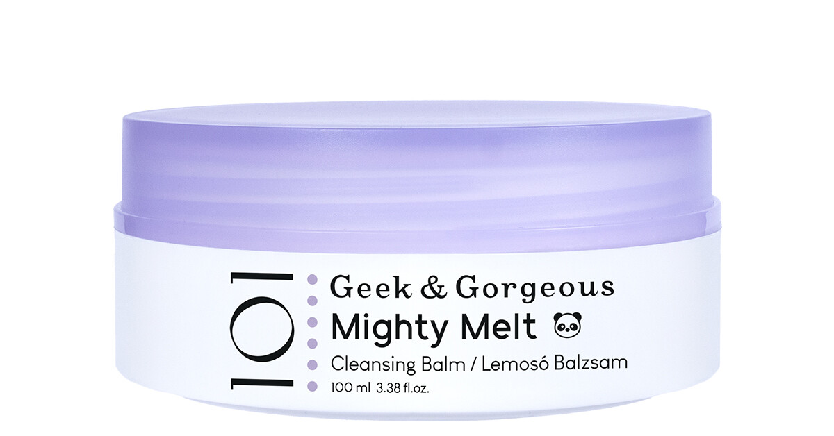 Ezek az első vélemények a Geek & Gorgeous új, Mighty Melt arclemosó balzsamjáról