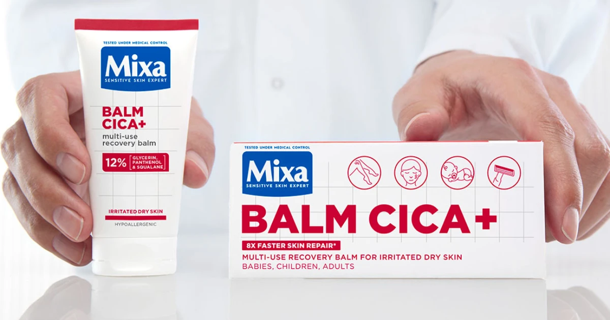 A család új kedvence: Mixa Cica+ Többfunkciós Regeneráló Balzsam (x)