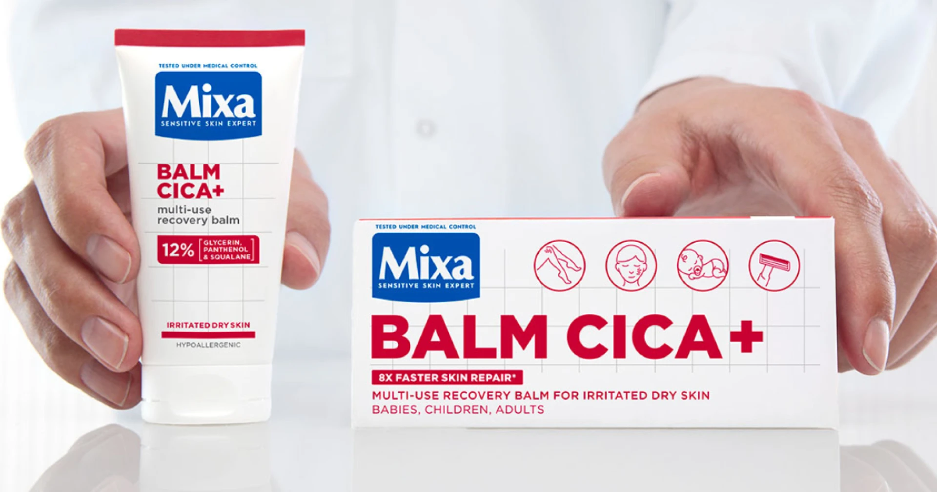 A család új kedvence: Mixa Cica+ Többfunkciós Regeneráló Balzsam (x)