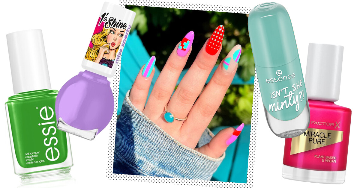 Mix & match manikűrök a nyári szertelenség jegyében