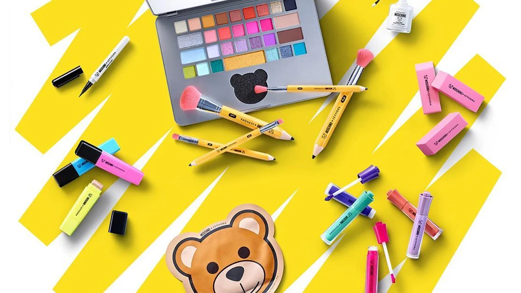 A highlighteres highlighter csak egy, amit lenyúlt a Moschino X Sephora sminkkollekció