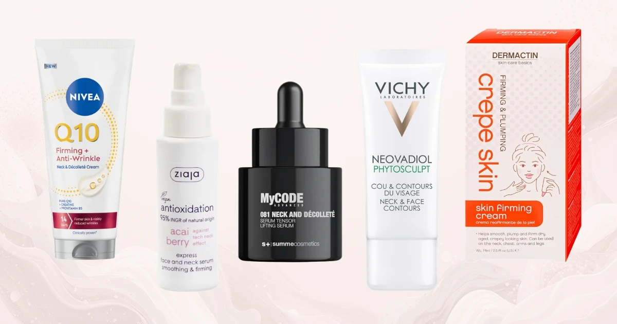 Viszlát, sálak! Helló, feszes nyak! Nyakfeszesítő kozmetikumok a simább bőrért