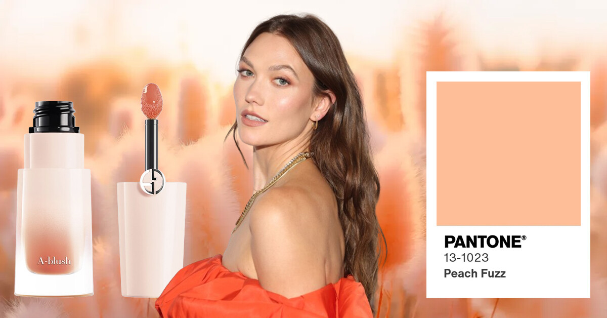 Ez a barackos árnyalat lett 2024 színe, mutatjuk, miként mutat sminkeken