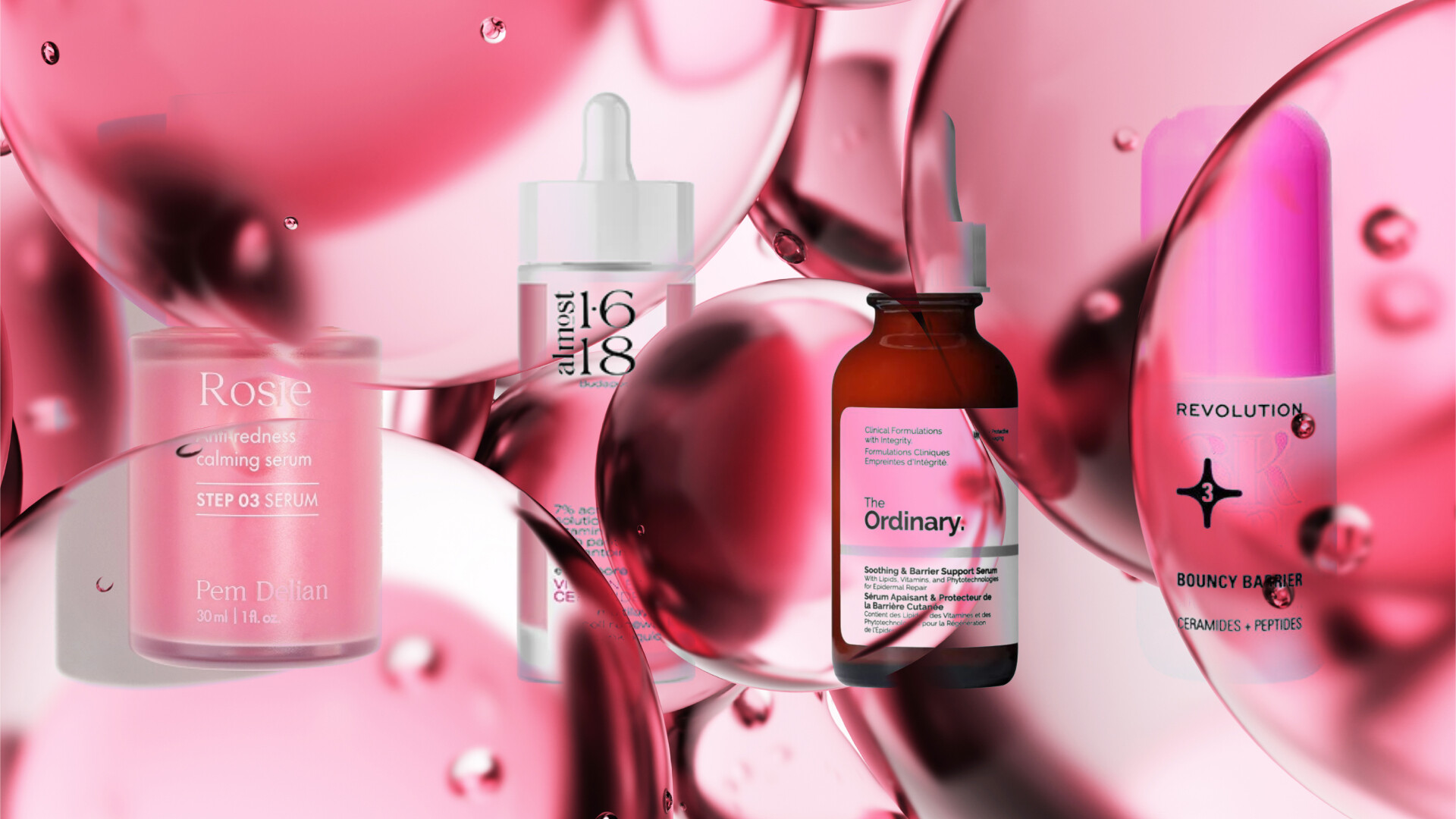 Pink szérumok: hatékony bőrápolás és gyönyörű szín egy üvegben