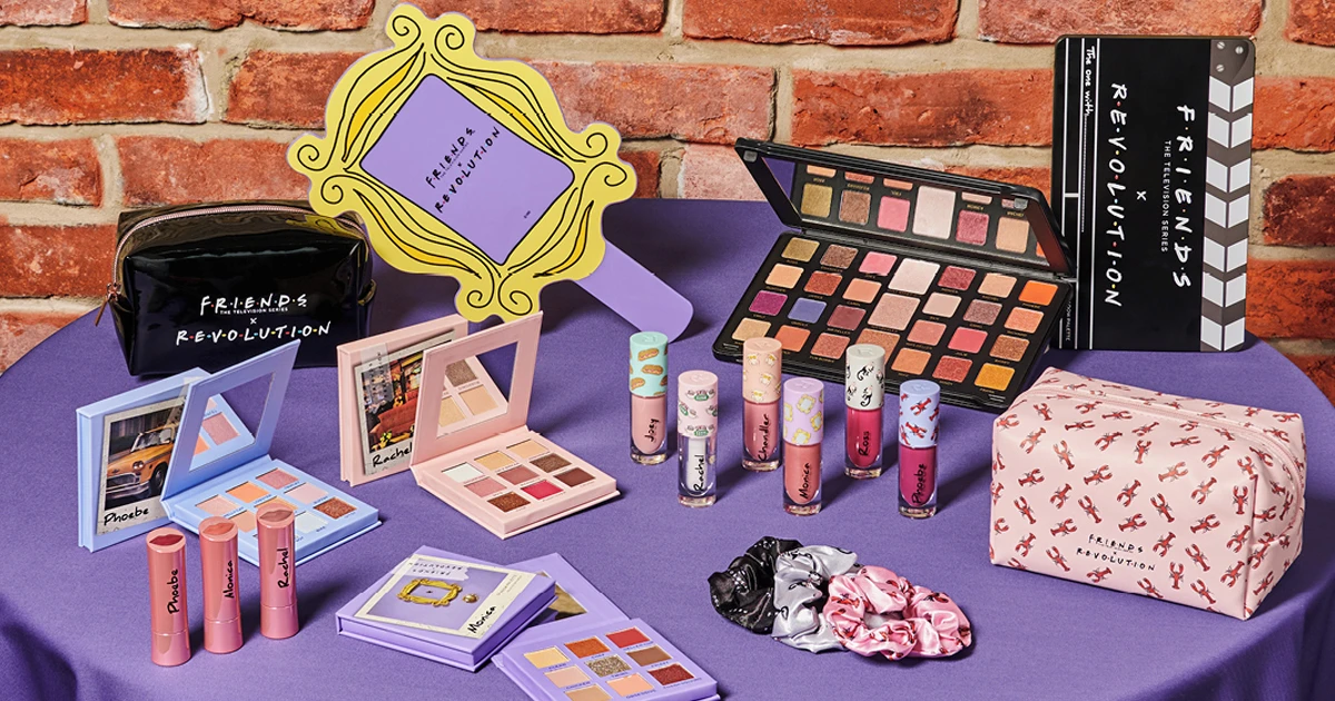 Ilyen lett a Jóbarátok ihlette Revolution sminkkollekció