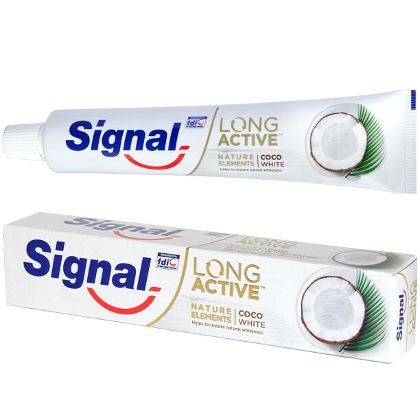 Ez áll a hype mögött – Signal Long Active Nature Elements kókuszos fogkrém (x)