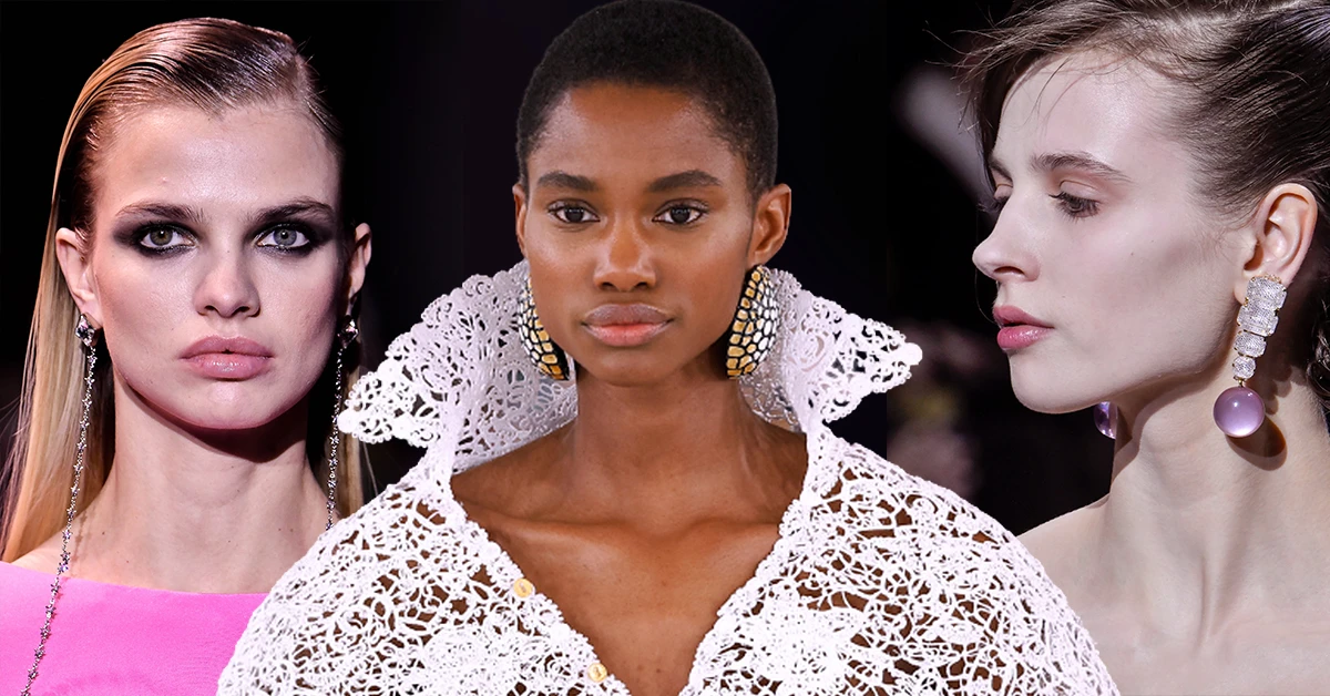 Különleges sminkek a párizsi Haute Couture Divathétről