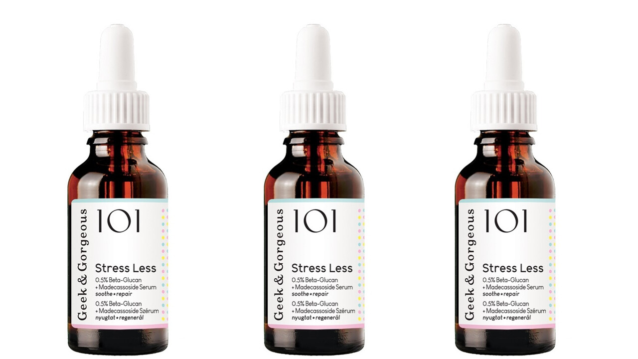 Újdonság: Geek & Gorgeous 101 Stress Less szérum