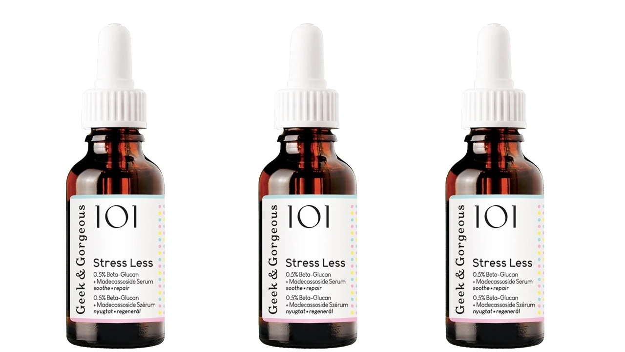 Újdonság: Geek & Gorgeous 101 Stress Less szérum