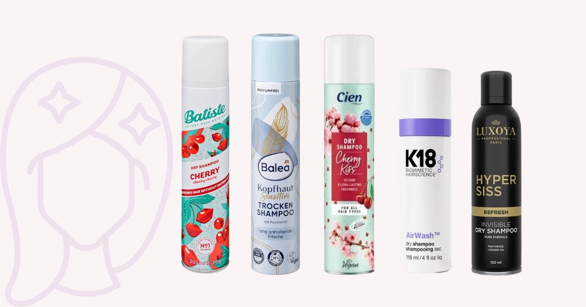 Top 5 szárazsampon a drogériástól a luxuskategóriásig