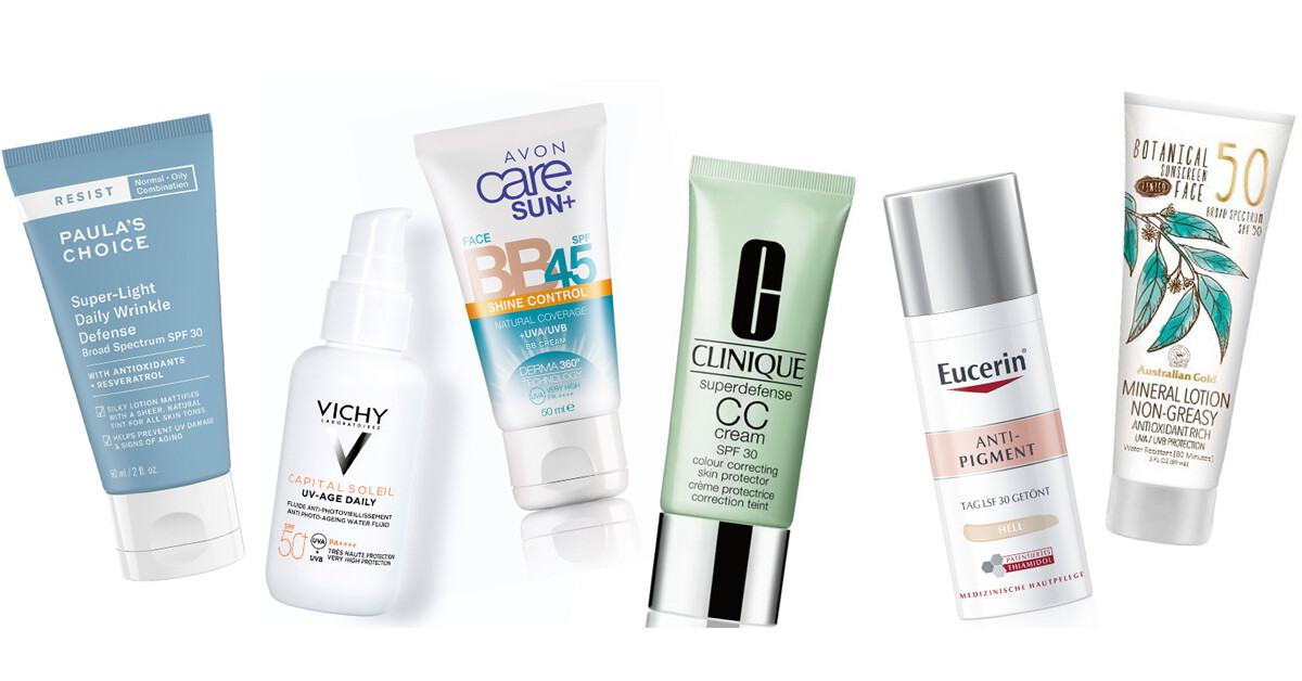 TOP színezett arckrémek fényvédelemmel