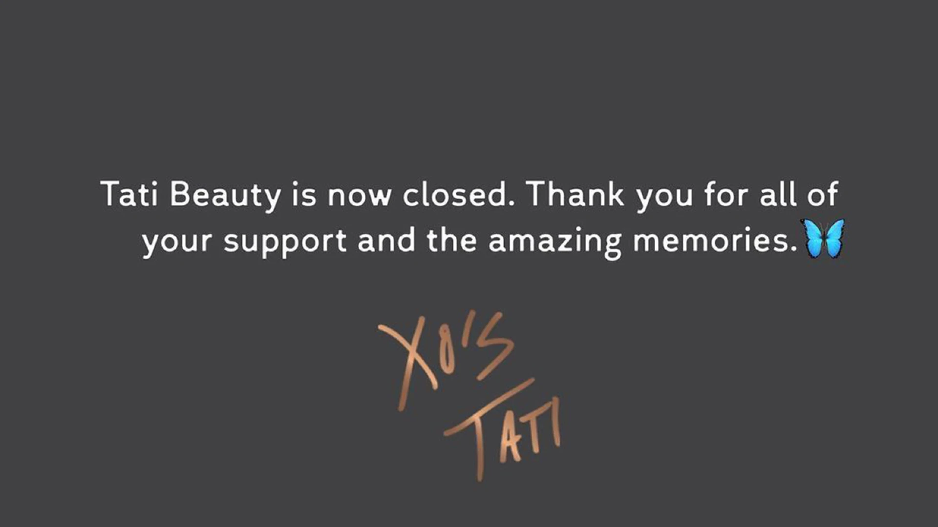 Megszűnt a Tati Beauty