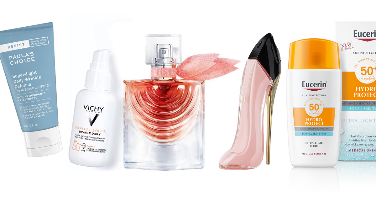 Taroltak a fényvédők, imádjátok a parfümöket is