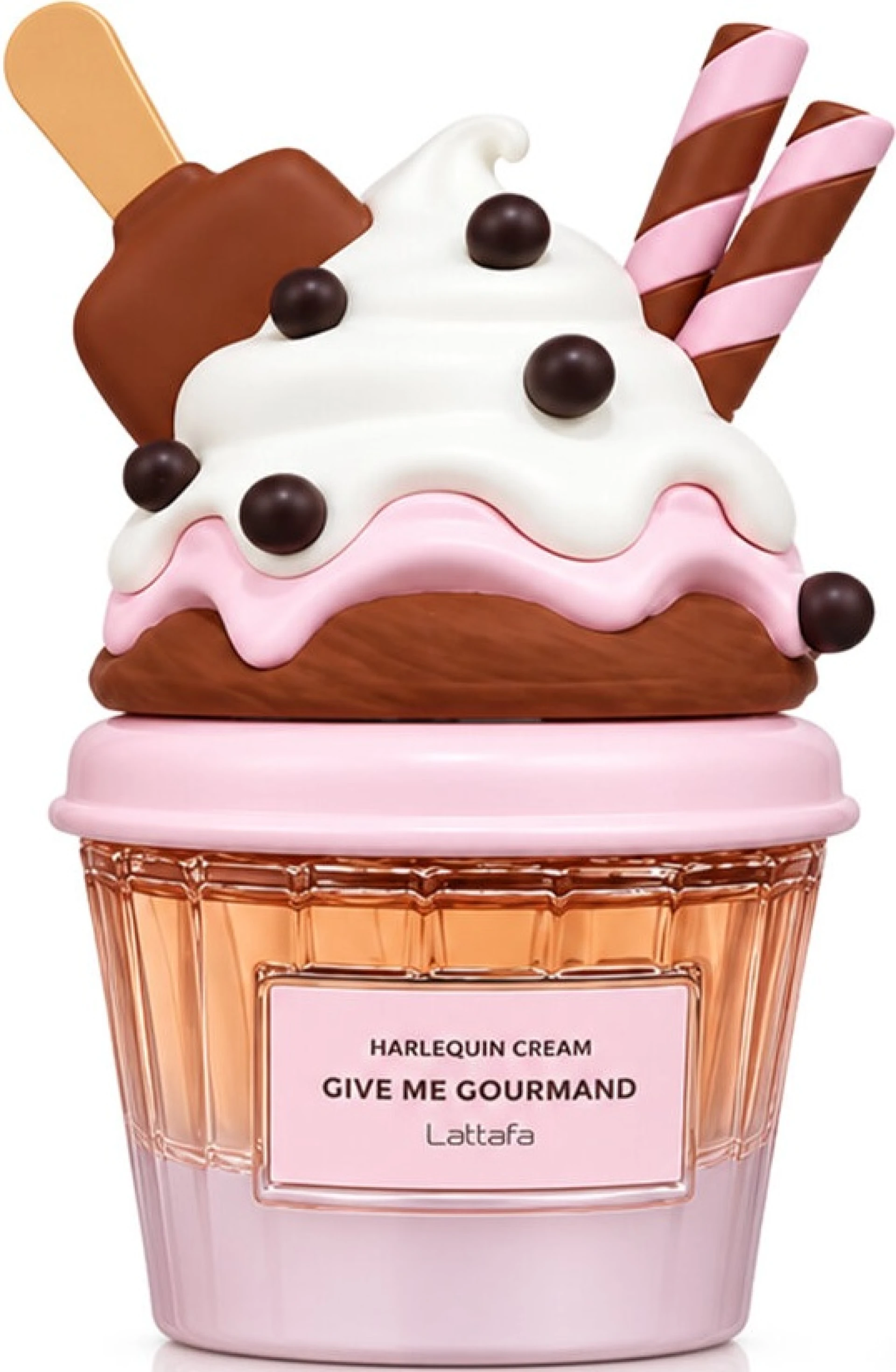 Lattafa Give Me Gourmand Harlequin Cream EDP