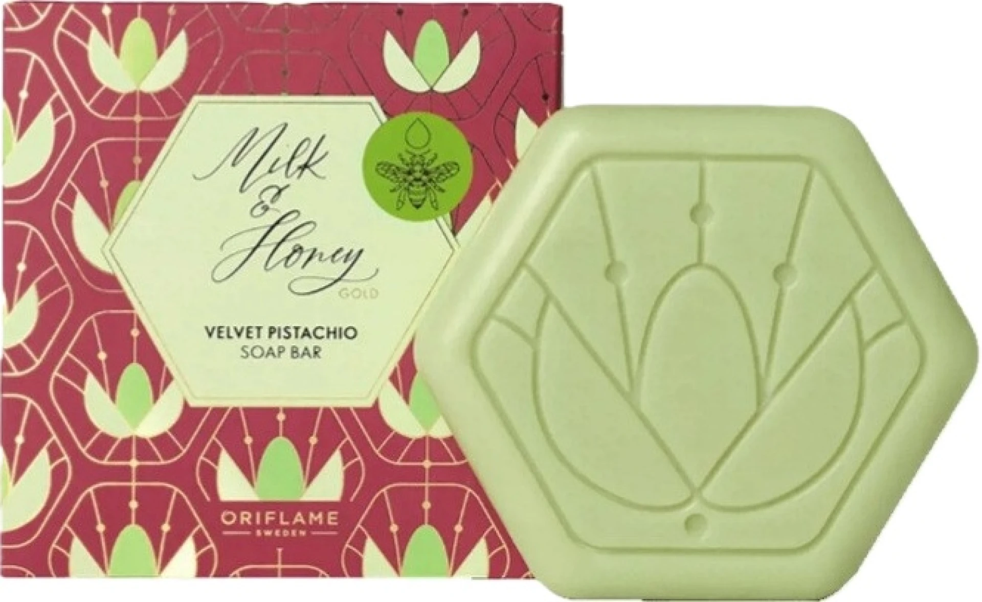 Oriflame Milk & Honey Gold Velvet Pistachio Szappan