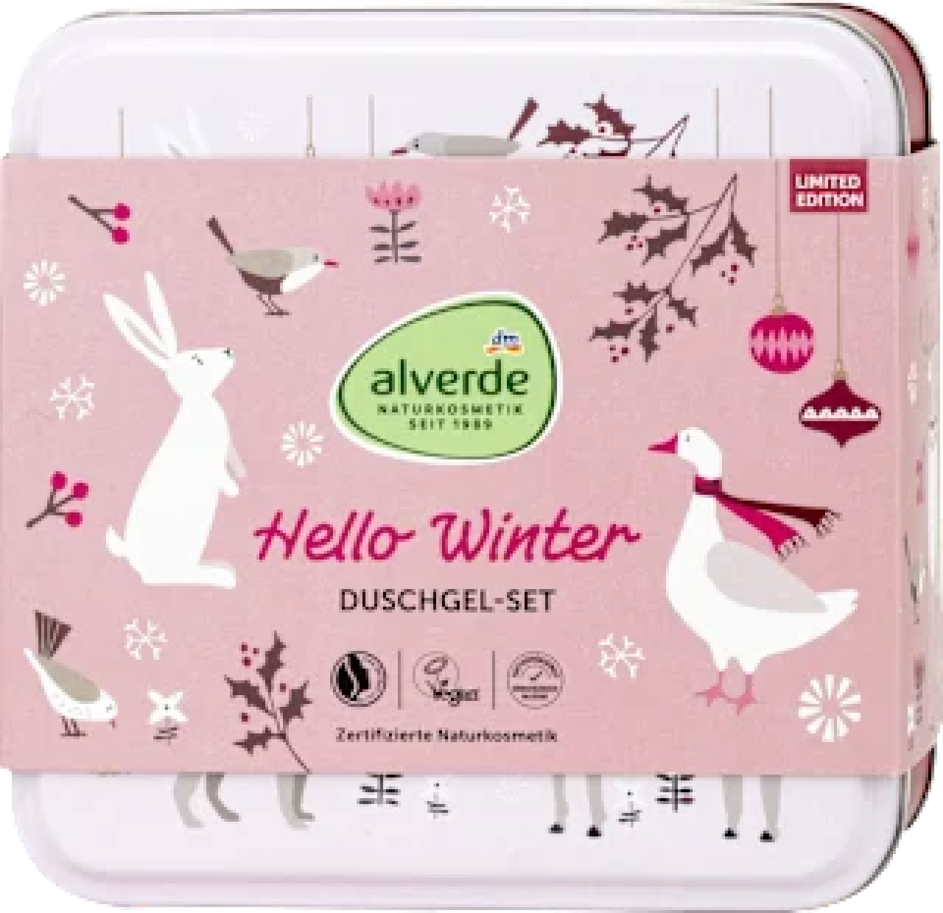 alverde Hello Winter Duschgel-set Tusfürdő