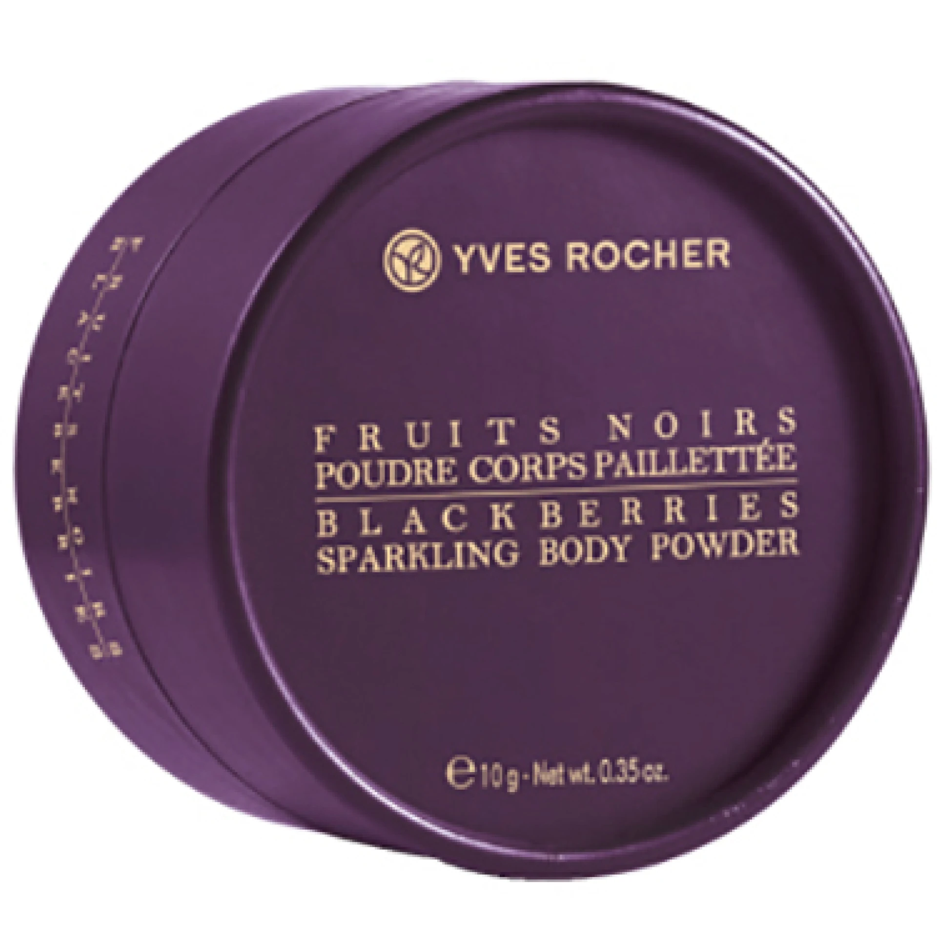 Yves Rocher Fruits Noirs Csillámos Testpúder Fekete Gyümölcs