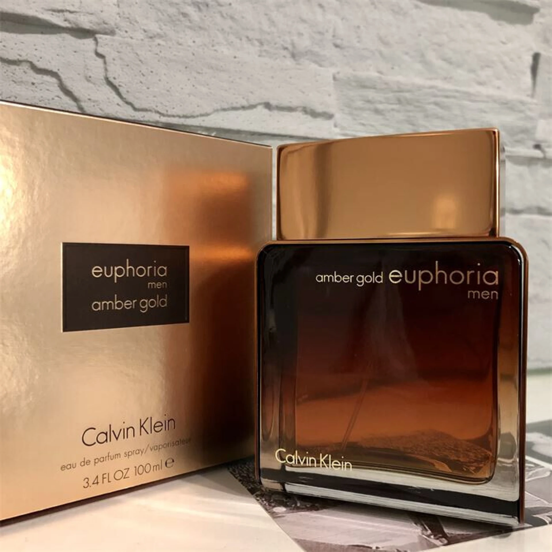 Calvin Klein Euphoria Men Amber Gold EDP fújósok