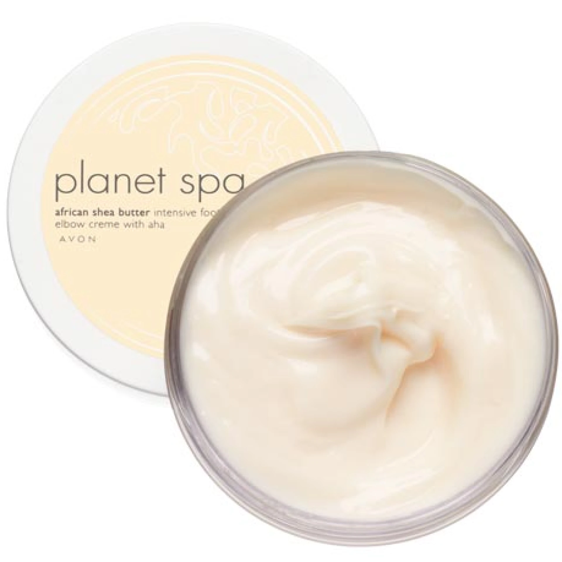 Avon Planet Spa Afrikai Shea Vajas Láb- és Könyökápoló Krém Aha-Savval