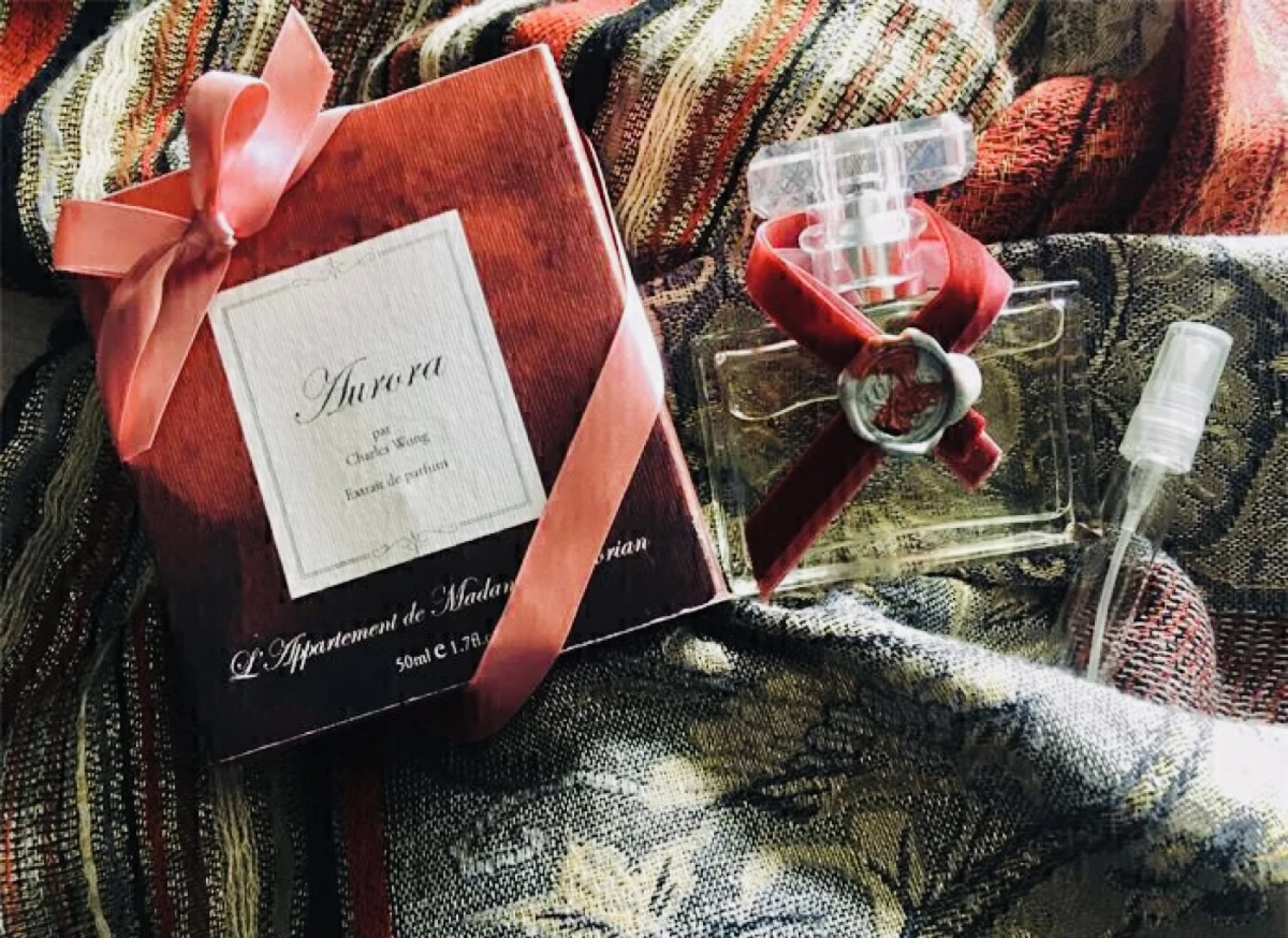 Ritkaság fújósban❤️Aurora Par Charles Wong L'appartement De Madame De Florian Extrait De Parfum