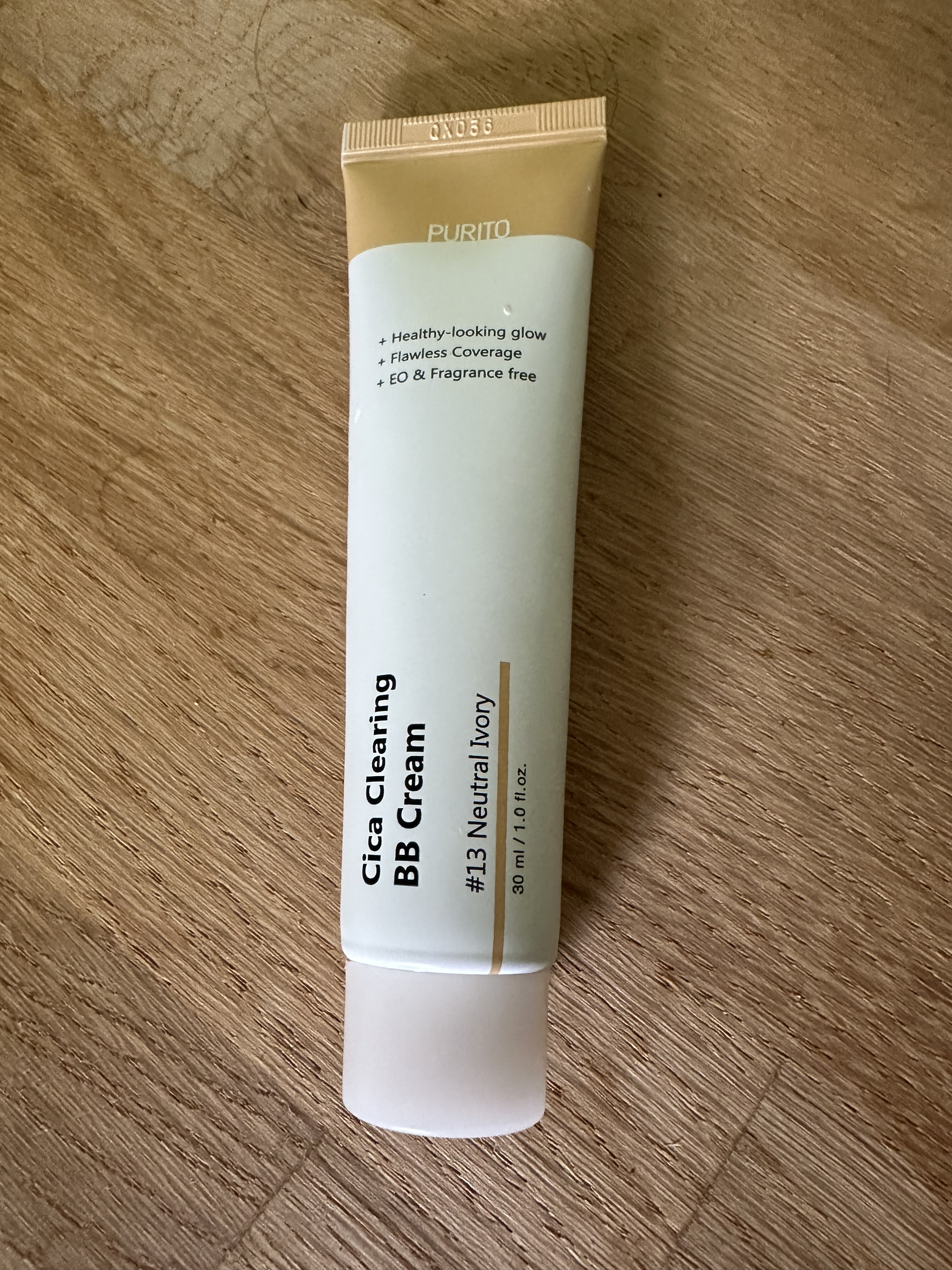 purito cica clearing bb cream #13 neutral ivory