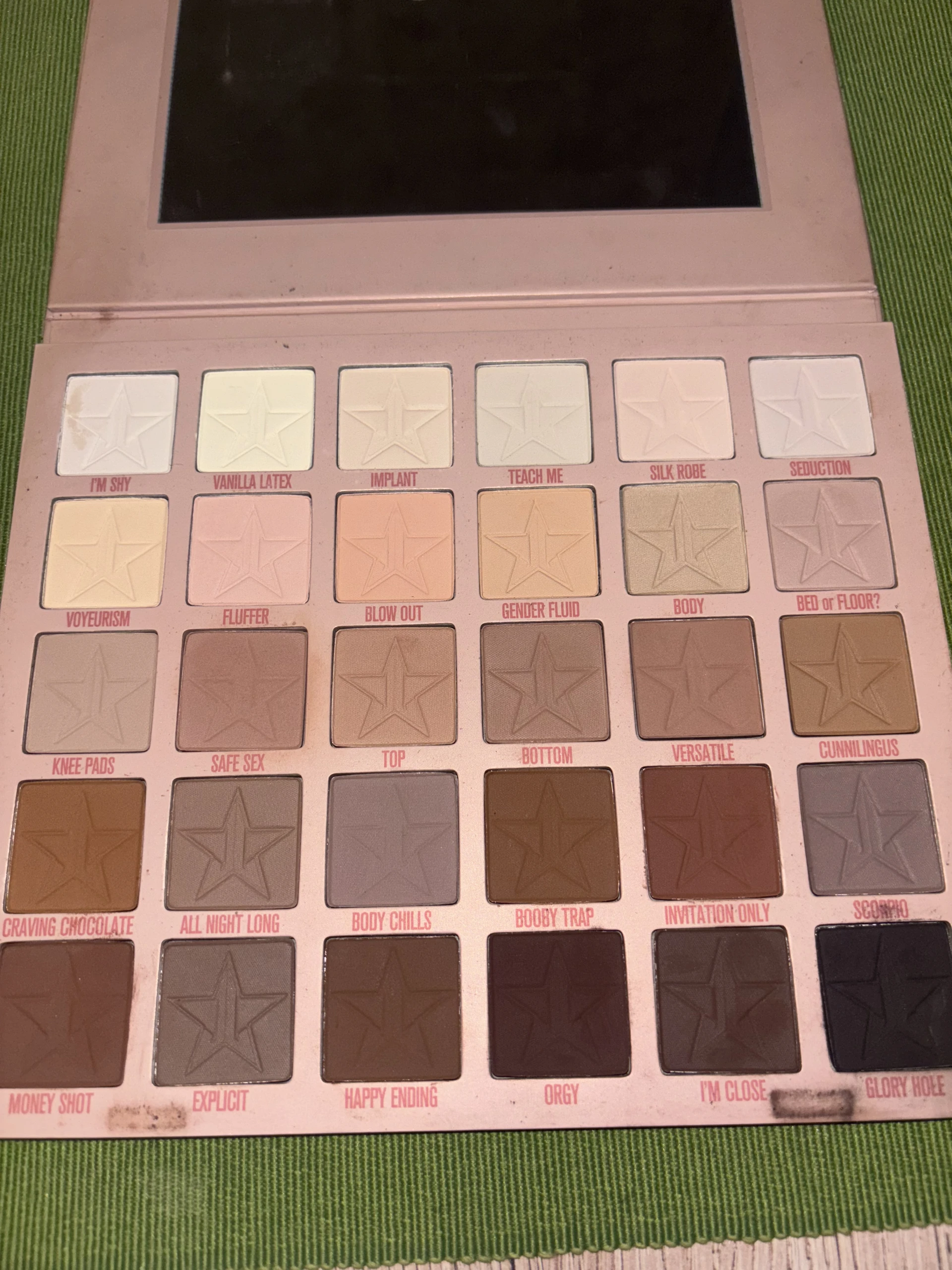 Jeffree Star Orgy paletta