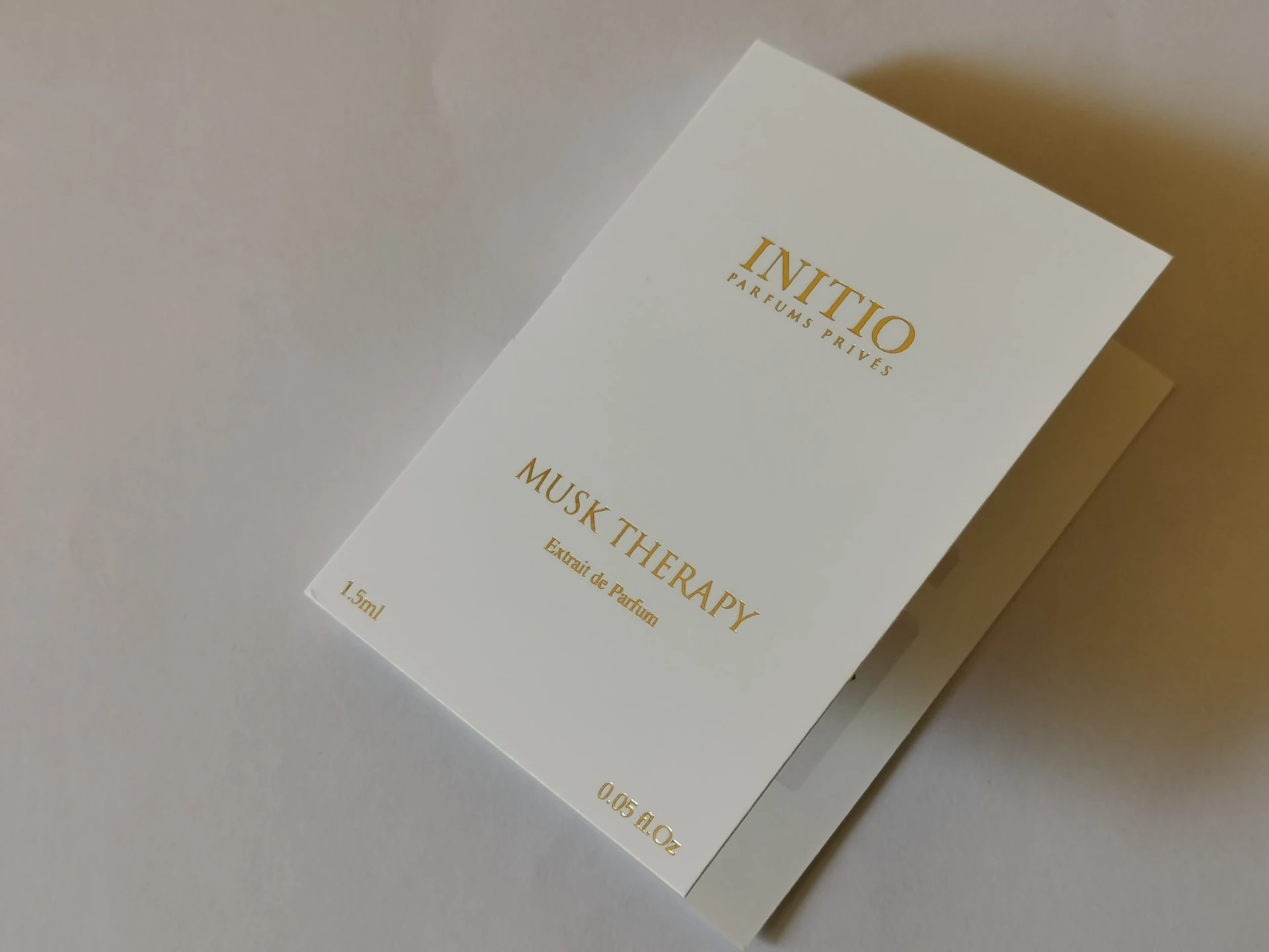 Initio Parfums Privés Musk Therapy Extrait de Parfum gyári minta