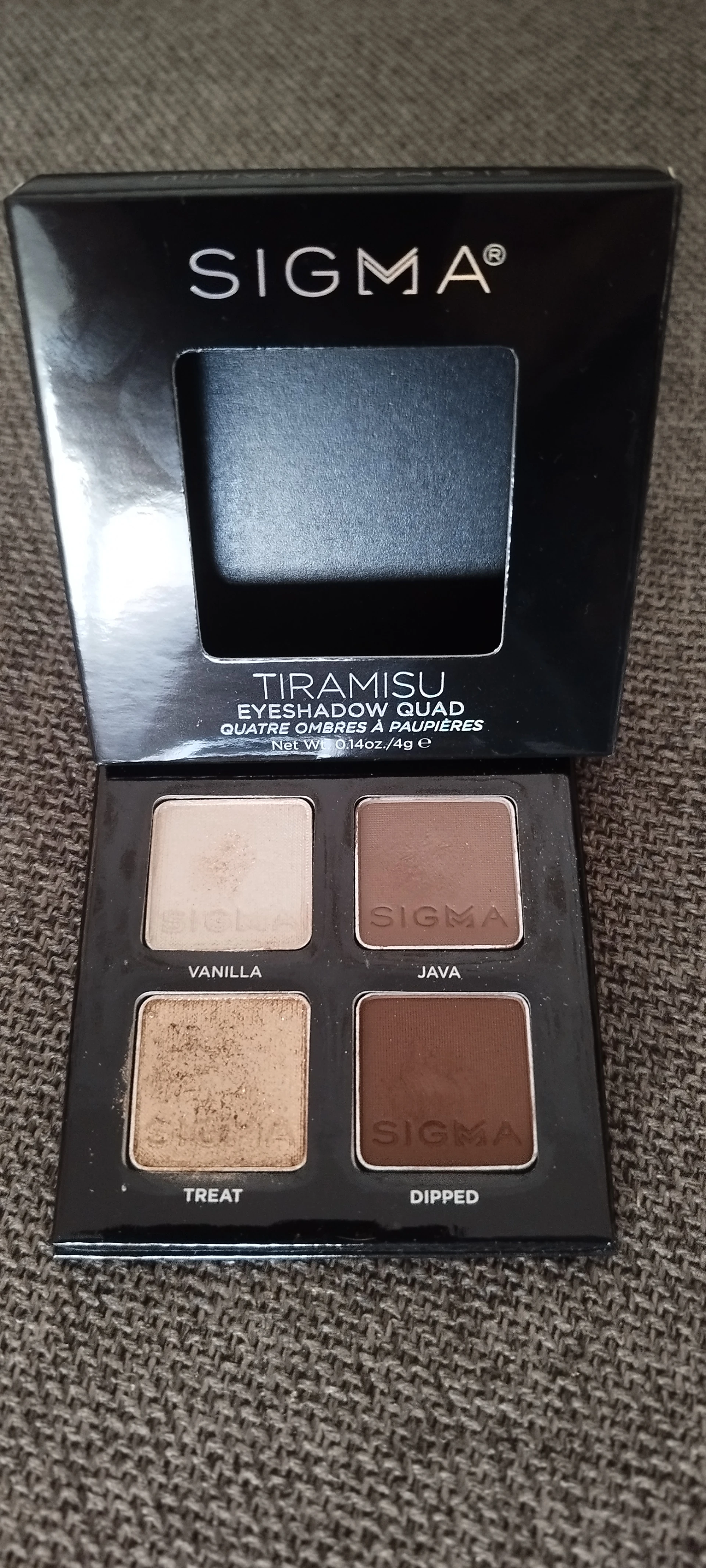 Sigma Beauty TIRAMISU Eyeshadow Quad