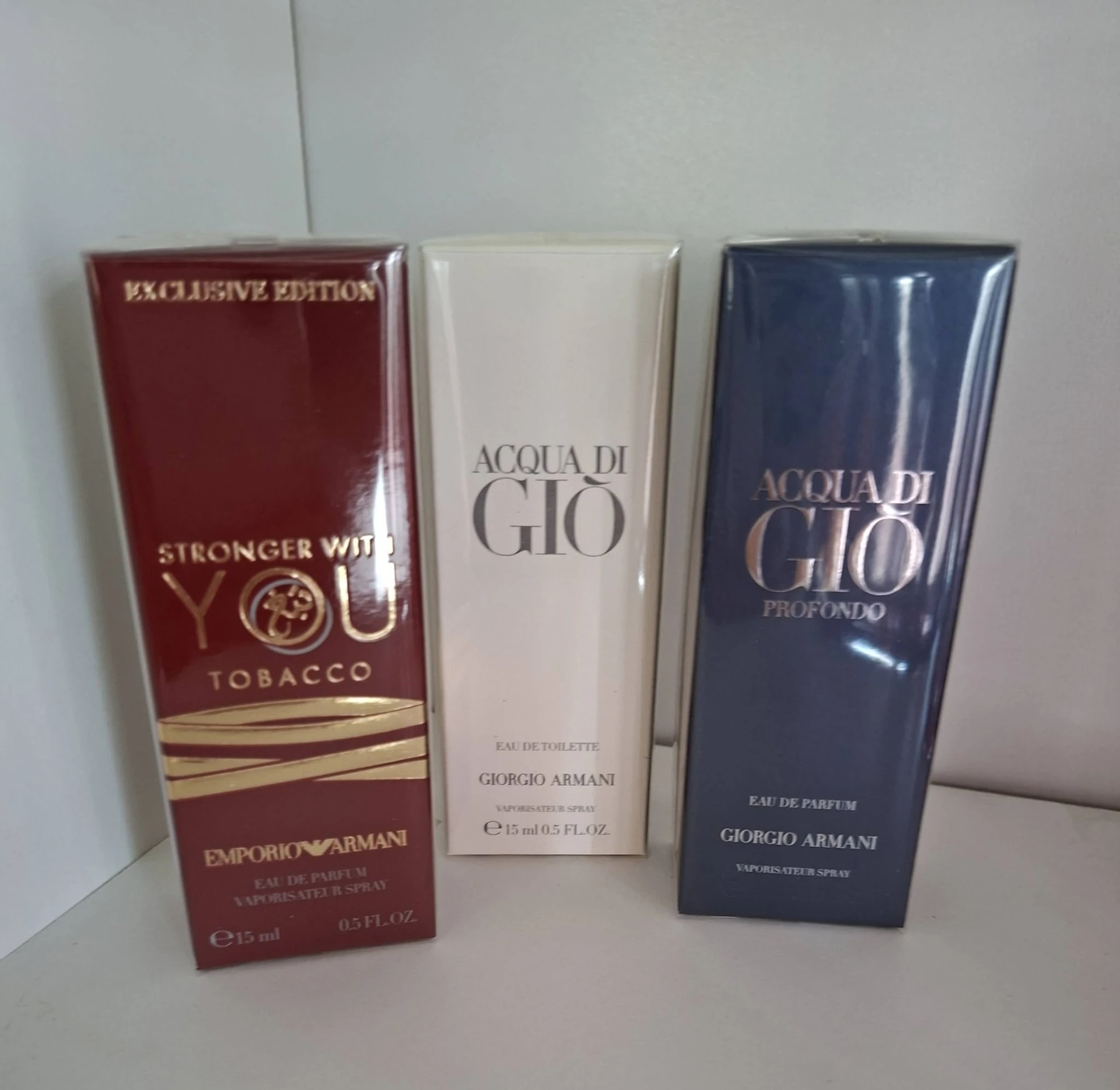 Giorgio Armani Acqua di Gio Pour Homme EDT 15 ml